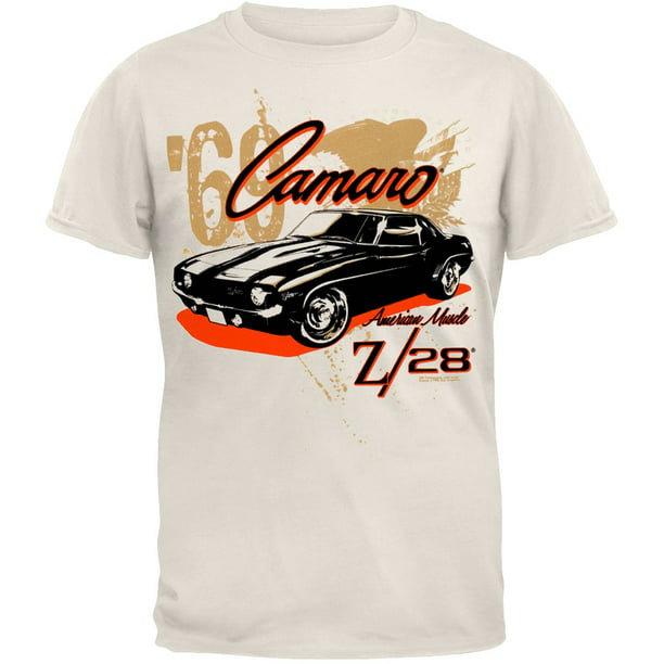 Chevrolet '69 Chevy Camaro Muscle Car 100% Cotton T-shirt Small to 5XL 
